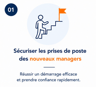 Sécuriser les prises de poste des nouveaux manager