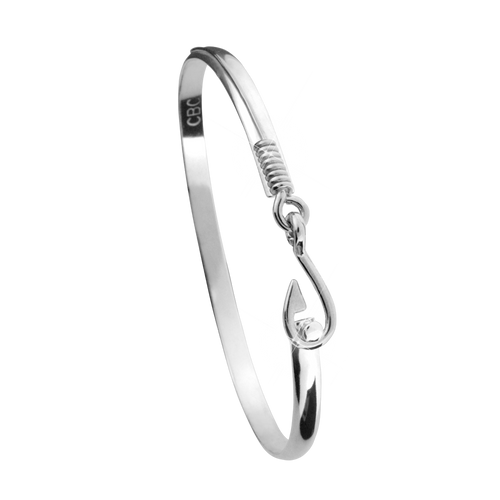 Fish Hook Bracelet St. Thomas 4mm Sterling Silver | Cardow Jewelers