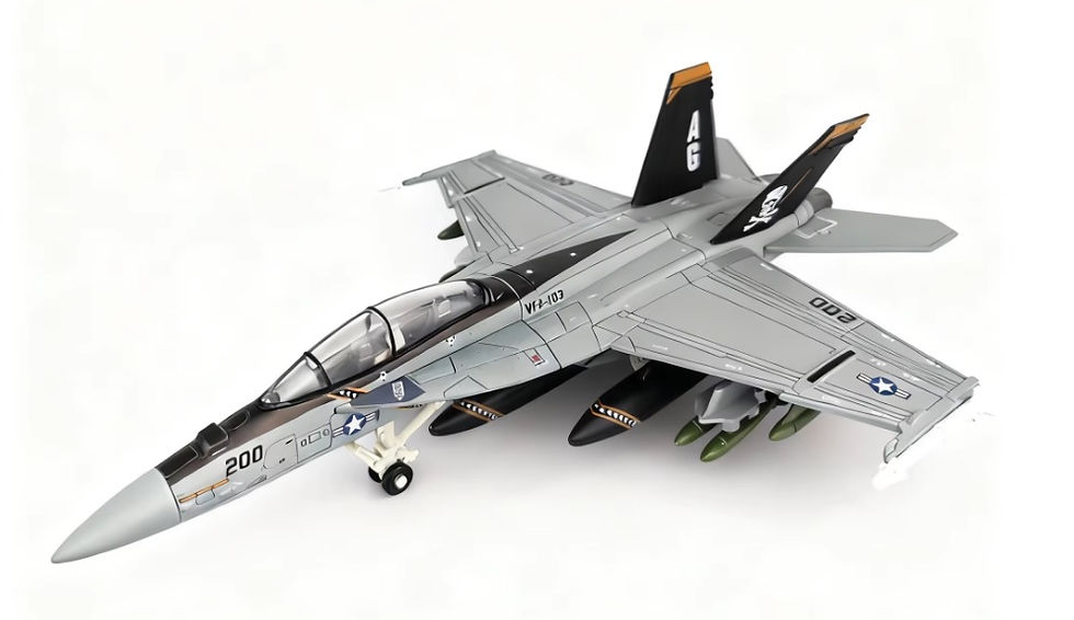 Miniatura: F-18 Hornet 1/72 Puzzle 4D para montar