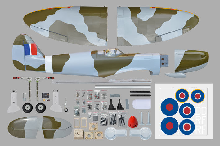 Miniatura: Supermarine Spitfire 20cc ARF Phoenix Models