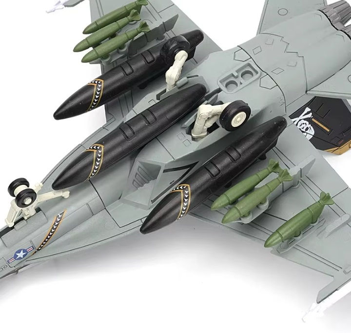 Miniatura: F-18 Hornet 1/72 Puzzle 4D para montar