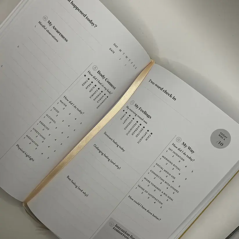 Thumbnail: How Are You? A 90-day Check-in Daily Journal (Example) - Psychify