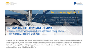 Intuvision Segelseminar: Ausgebucht!