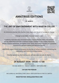 Seminar: THE ART OF EMPOWERMENT, St. Moritz, 29. August, 2026