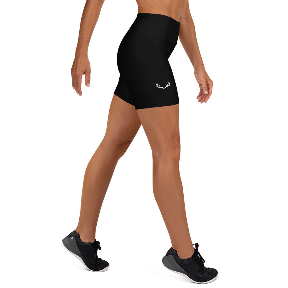 Thumbnail: Yoga Shorts "CLEAN CUT" BLACK