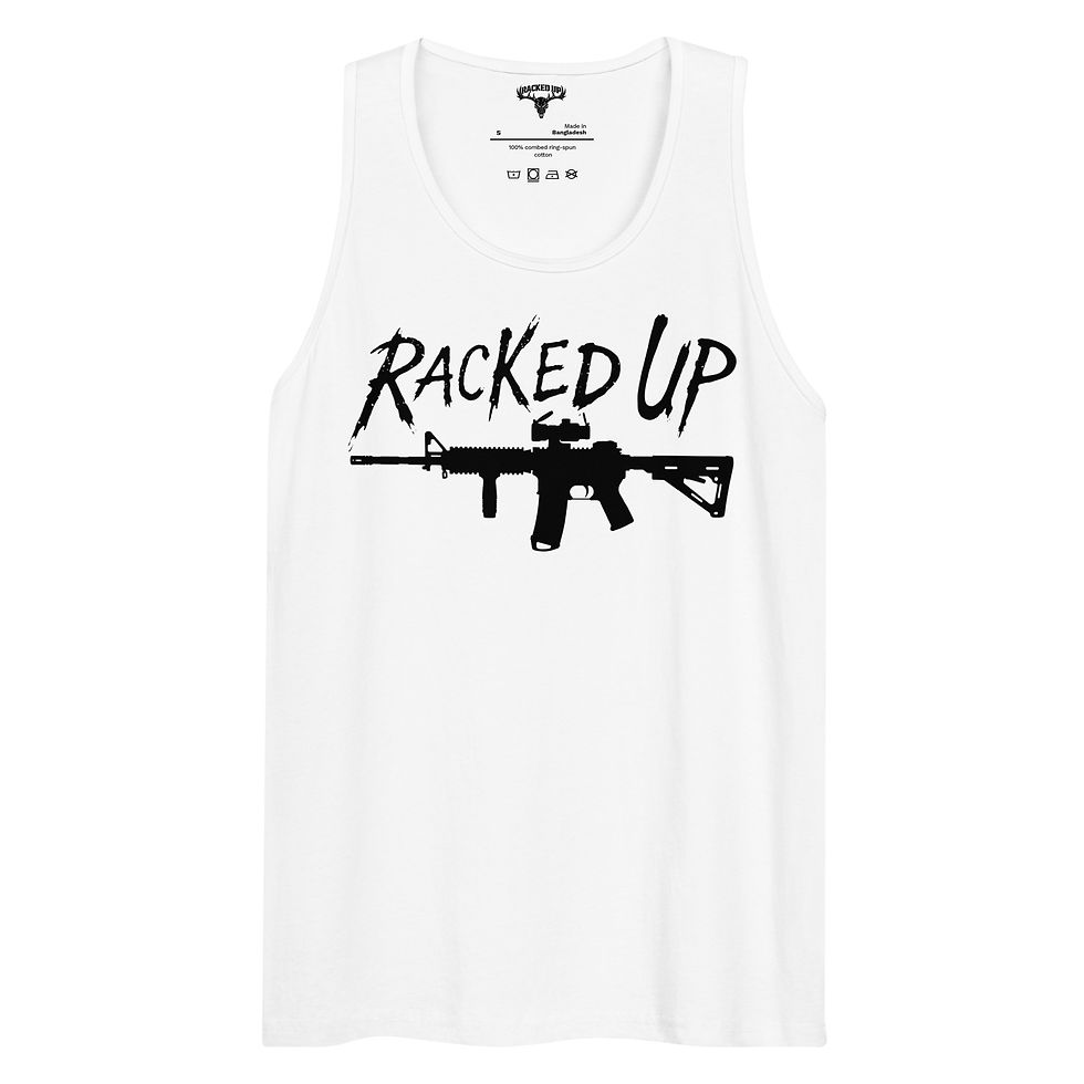Thumbnail: RACKED UP RIFLE Men’s tank top