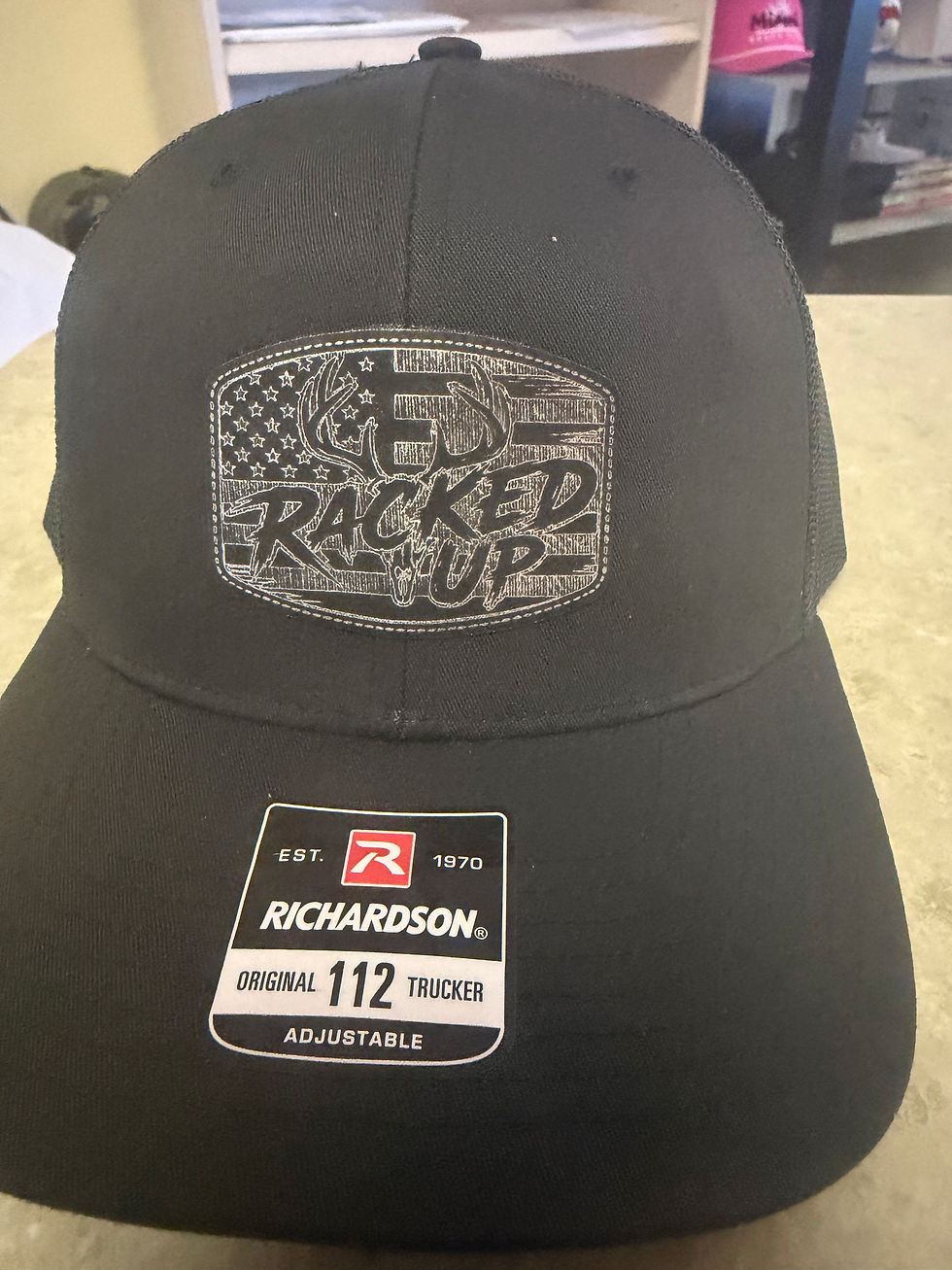 Thumbnail: Racked Up American black on black