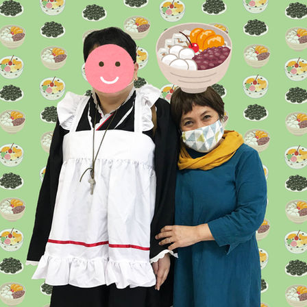 【本日のおりなす・あんみつの黒豆】