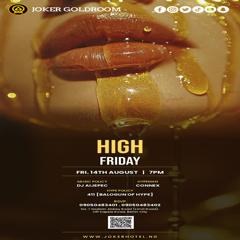 HIGH FRIDAY