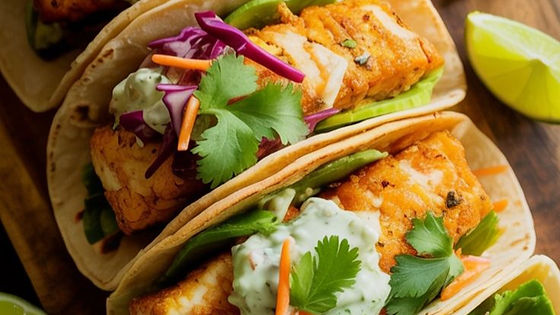 TILAPIA FISH TACOS
