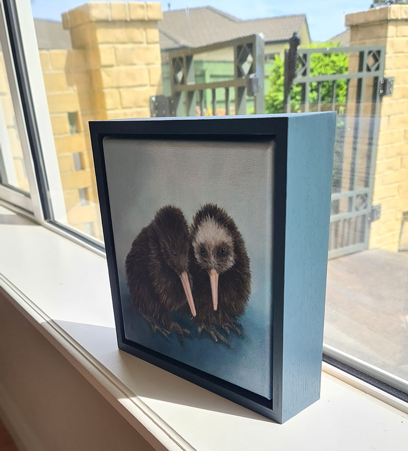 Thumbnail: Tiny Treasures - limited edition canvas prints, framed