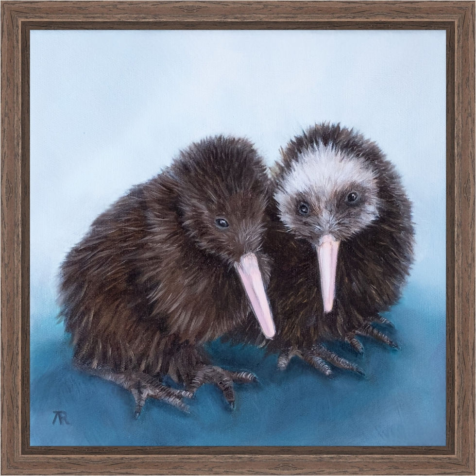 Thumbnail: Tiny Treasures - limited edition canvas prints, framed