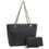 Thumbnail: Quilted Classic Shopper 2-in-1 Tote