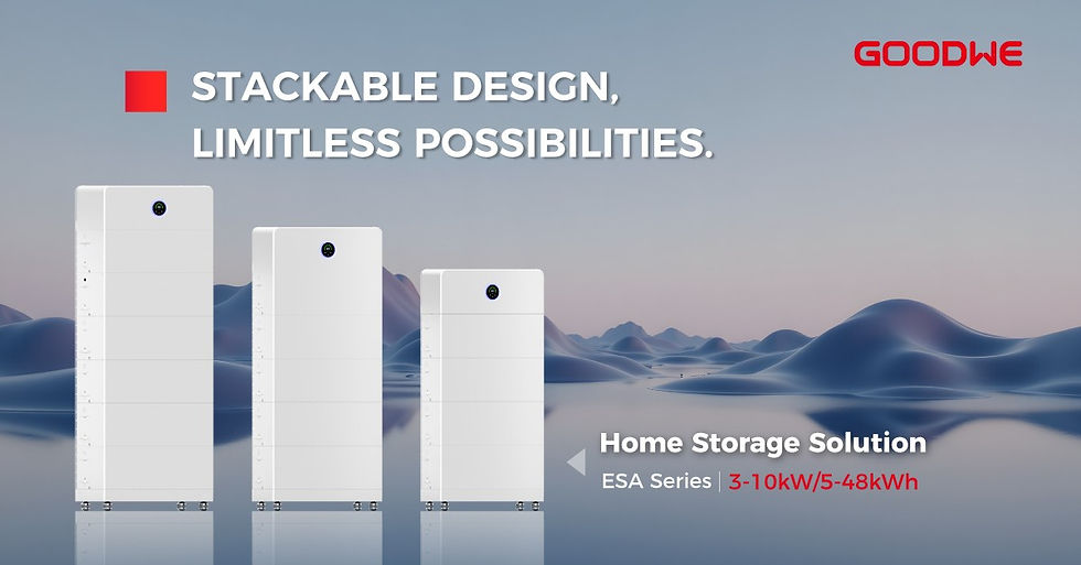 *GoodWe offers a reliable and cost-effective solution, widely used across Australia. Known for strong hybrid inverter compatibility, it delivers solid performance at a competitive price.