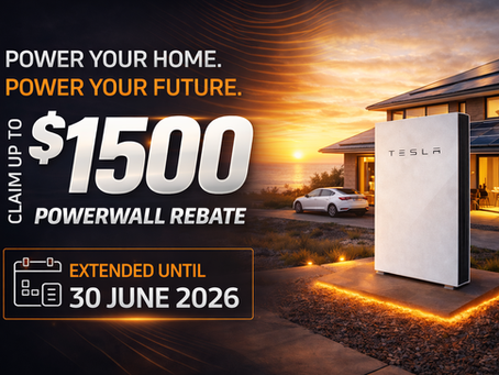 The Next Million Powerwall Rebate Now Extended: Save Up to $1,500 Before June 2026