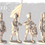 Miniature : Autrichiens - Fusiliers hongrois - set de 6 infanteries command
