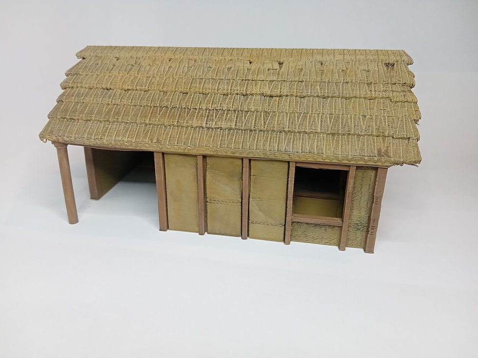 Miniature : Ecole du village de pêcheur "Apocalypse Now"