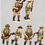 Miniature : 8th Army - Set de 5 soldats 5