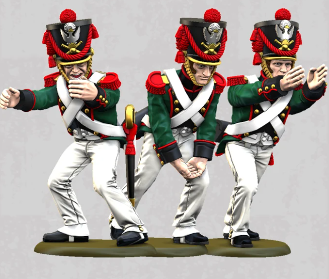 Miniature : Grand Duché de Varsovie - Foot artillery 1807 - 1814 - Artillerie 3
