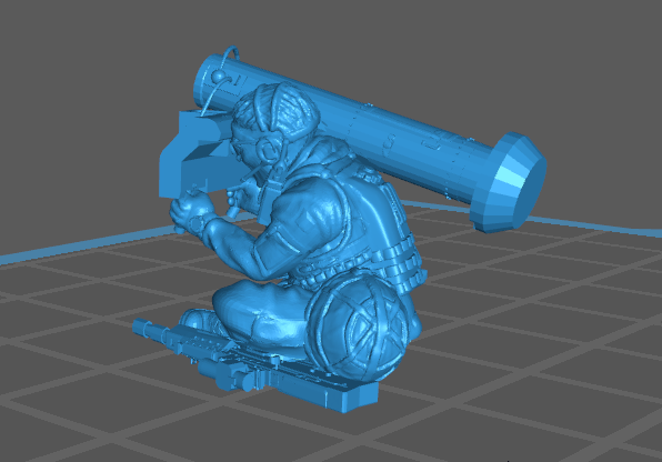 Miniature : Tireur javelin anglais moderne