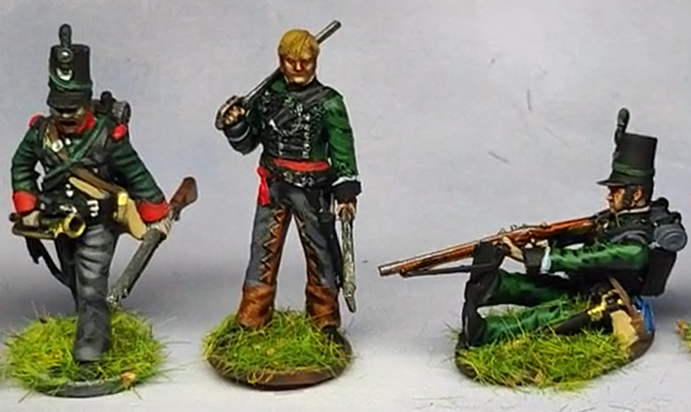 Miniature : Anglais - 95th rifles regiment - Trompette