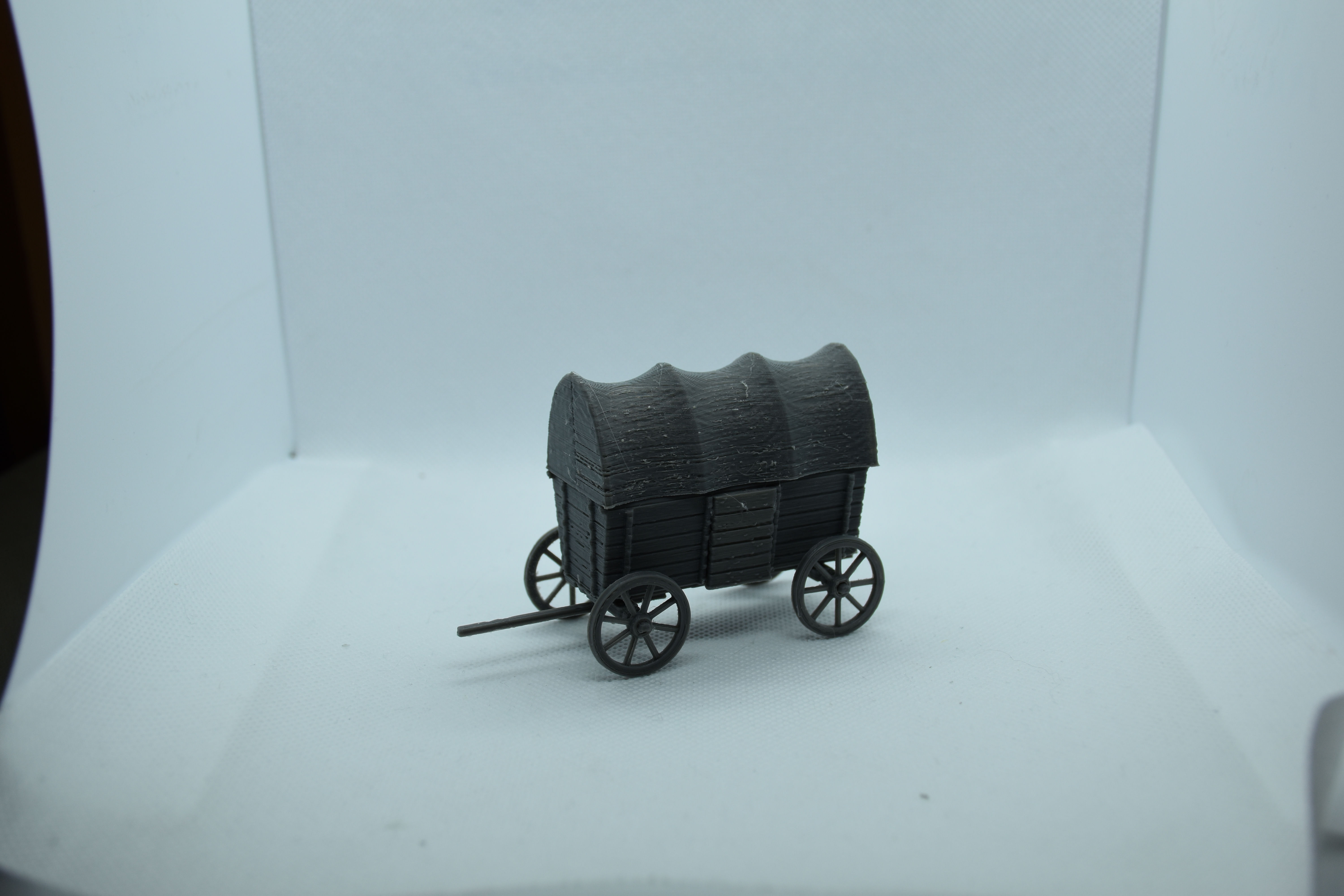 Chariot bâché
