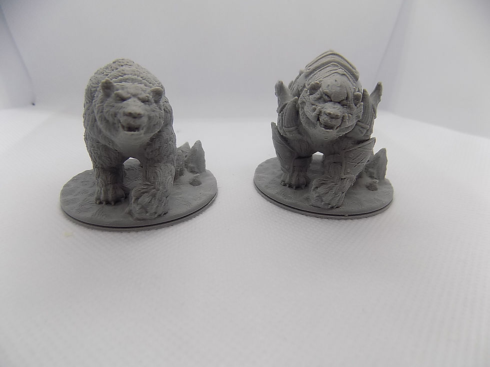 Figurines Ours 1 avec ou sans armure