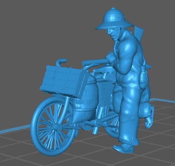 Miniature : Indochine soldat viet vélo 3