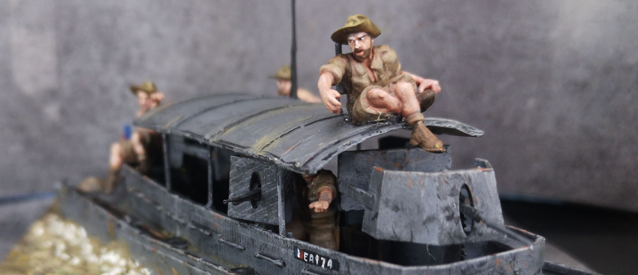 Vedette française sans équipage