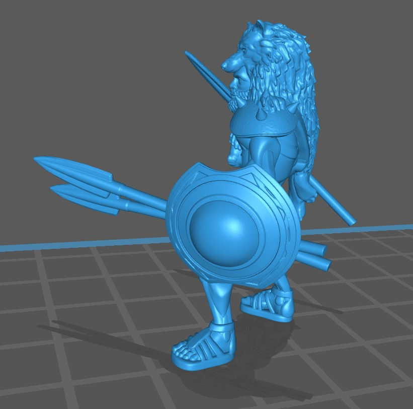 Miniature : Gladiateur - Vélite
