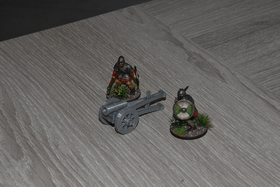 Miniature : Canon médieval