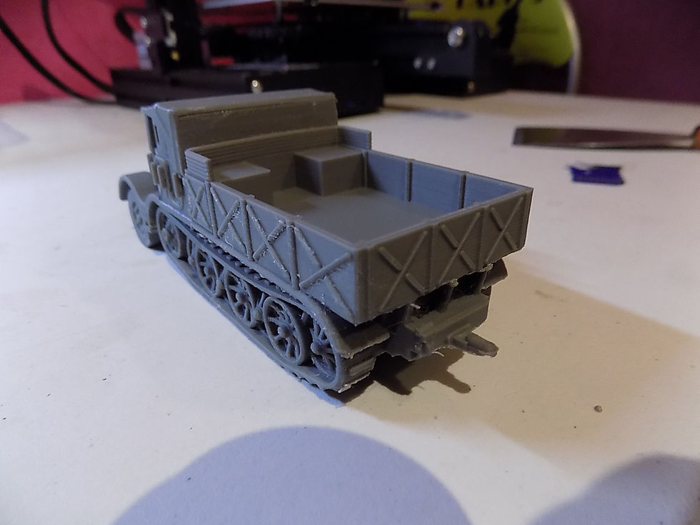 Miniature : German Sdkfz 9 ouvert