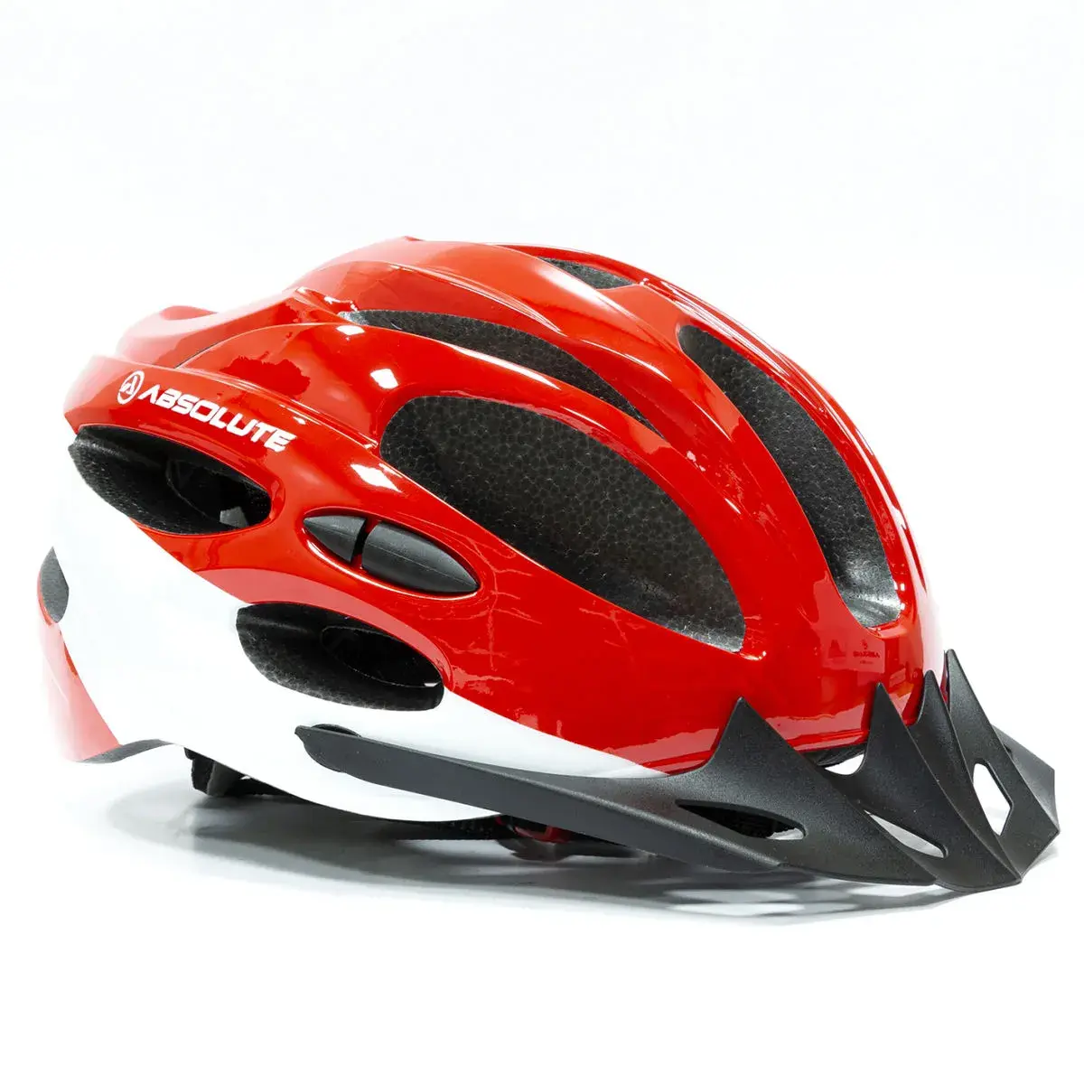 Capacete ABSOLUTE Nero Vermelho E Branco M