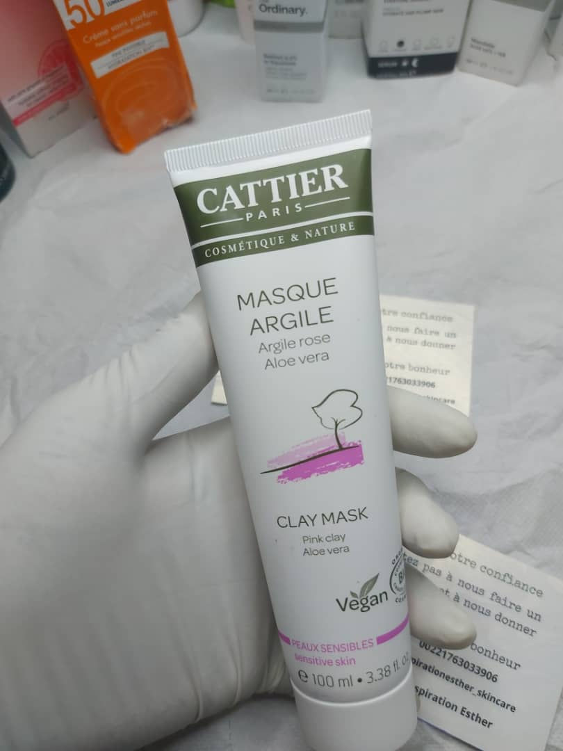 CATTIER Masque à Argile Rose