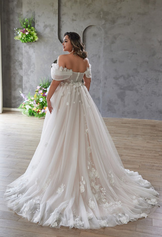 A-Line Plus Size Bridal Gown Johannesburg