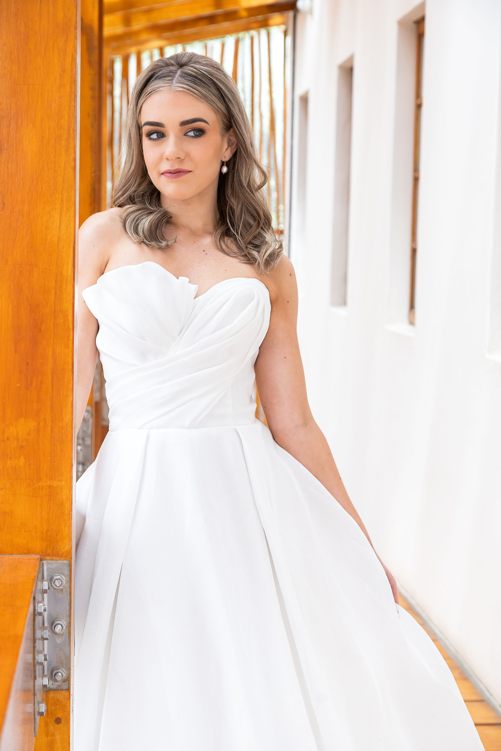 Strapless Bridal Gown with Sweetheart Neckline