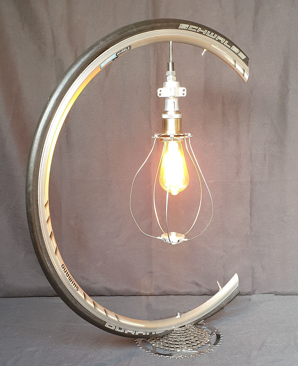 Lampe roue de vélo