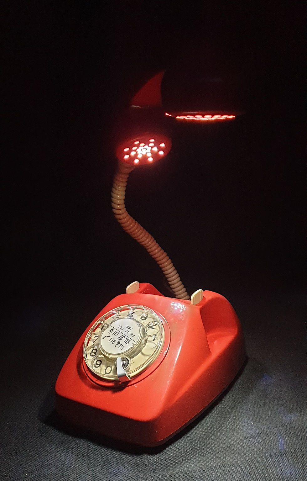 lampe téléphone