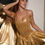 Thumbnail: Corset Dress "Sunlit Gold"