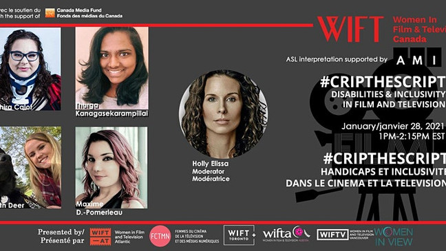 #CripTheScript: Disabilities and inclusivity in Film and Television Webinar