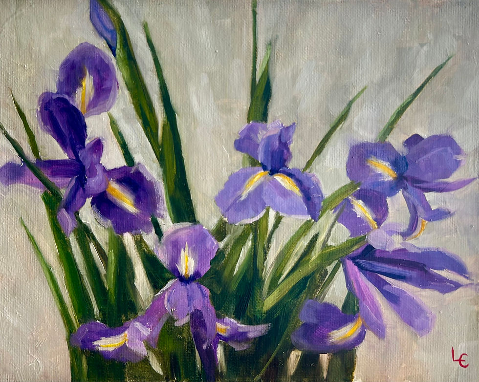 SPRING IRISES II
