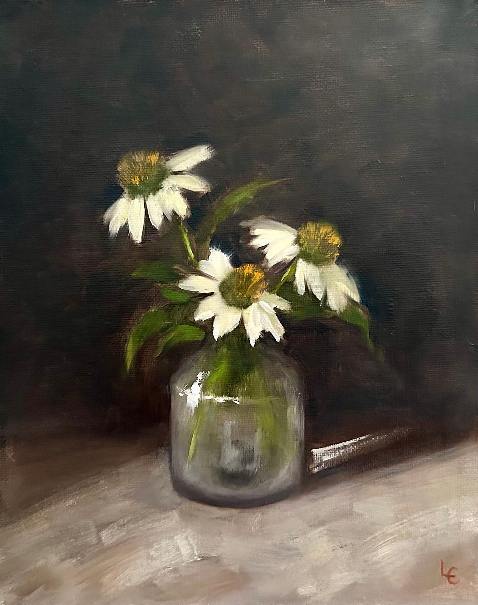 ECHINACEAS IN A VASE