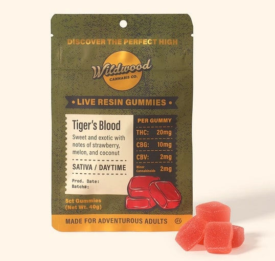Thumbnail: Wildwood Live Resin Gummies (5pk)