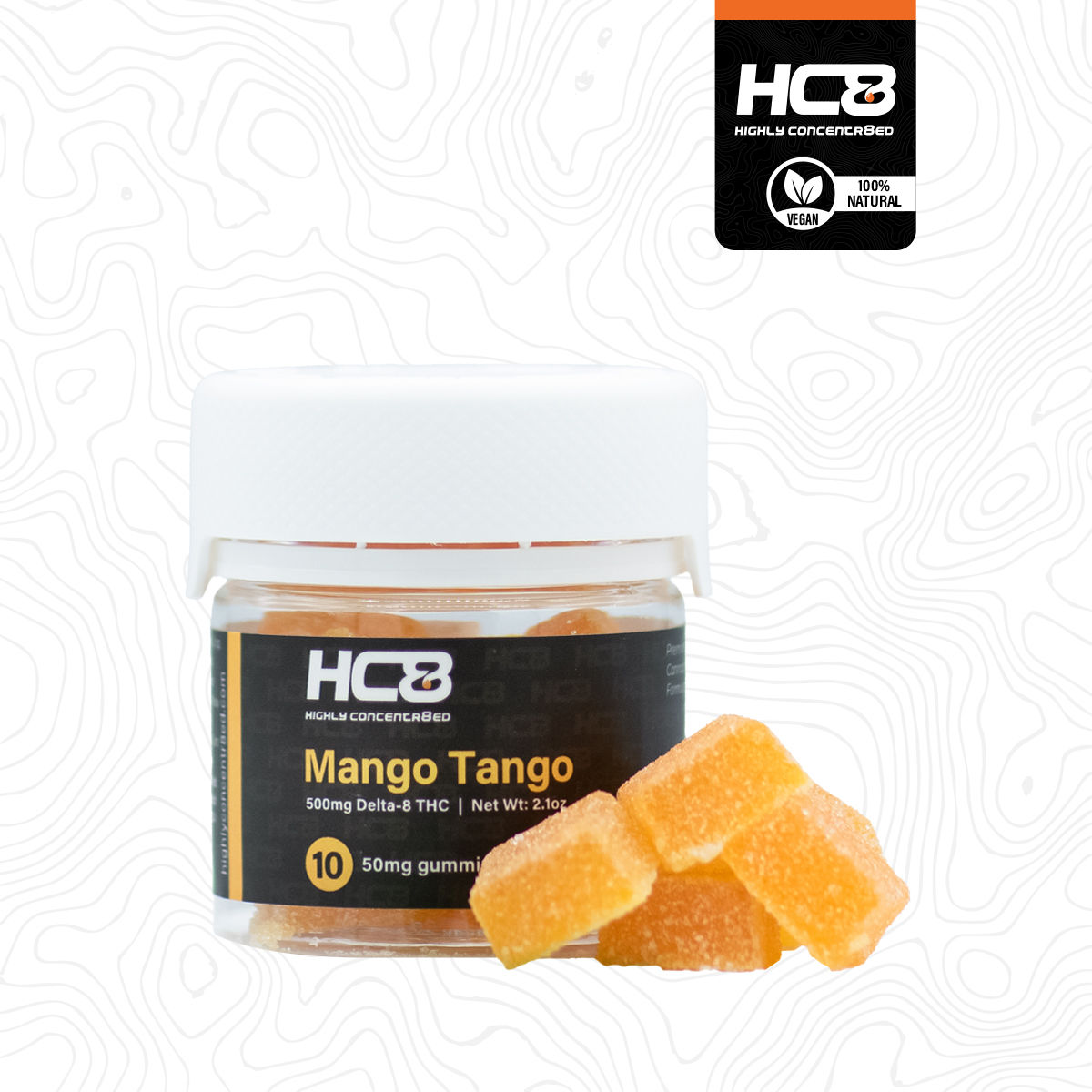 HC8 High Potency Delta8 Gummies - 10 pack (MT)