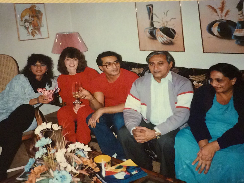 Her parents & brothers in Memphis