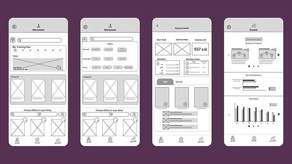 Mobile Wireframes