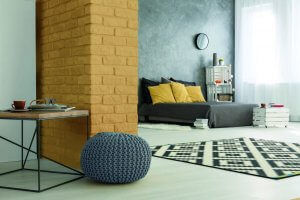 Geel geverfd accent Levis