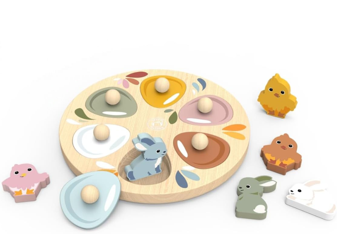 Puzzle en bois | Oeufs