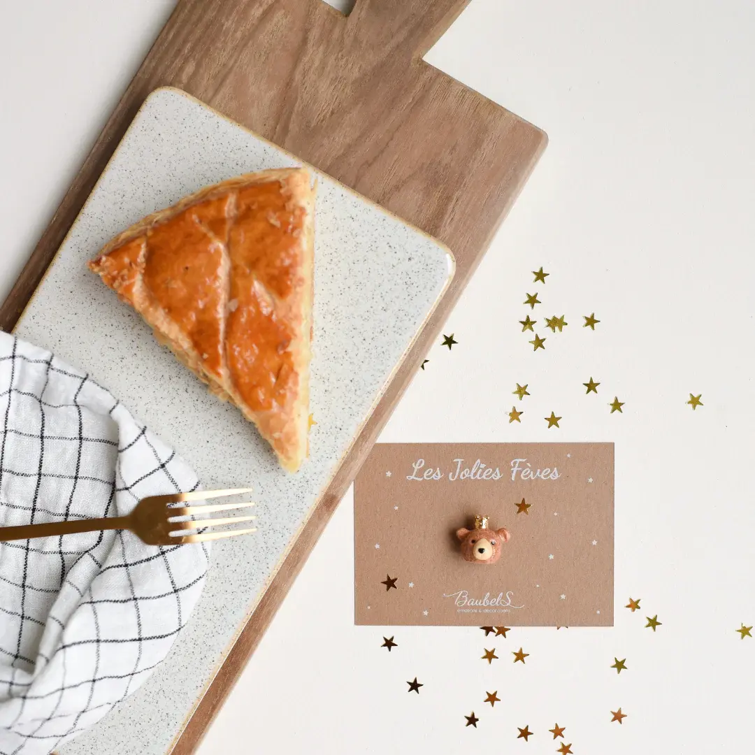 Fève en porcelaine Baubels | Ours 🐻 