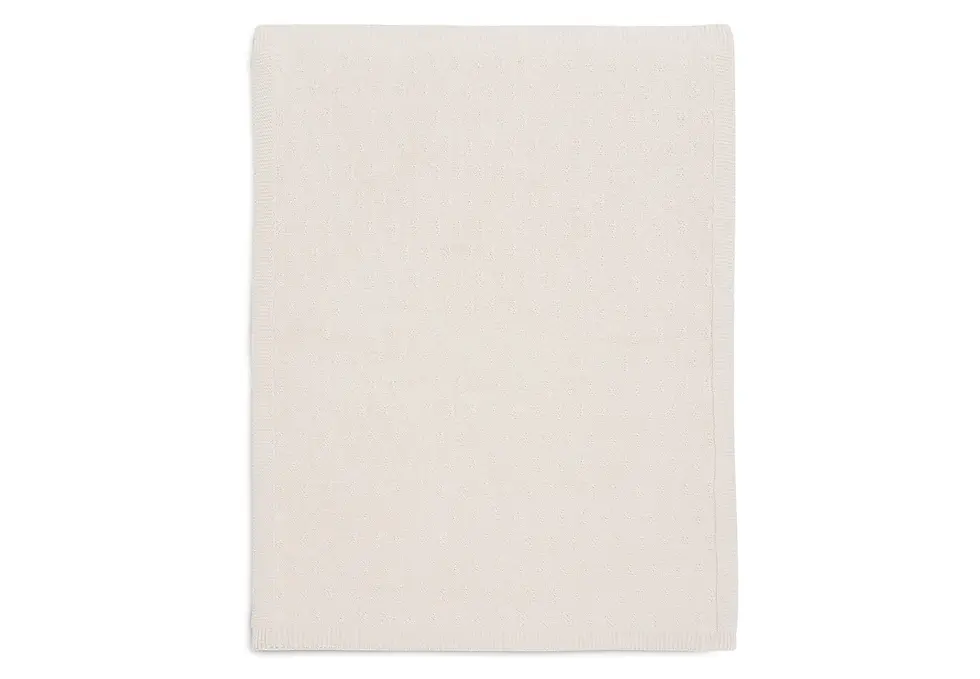 Thumbnail: Couverture Berceau | Grain knit Oatmeal